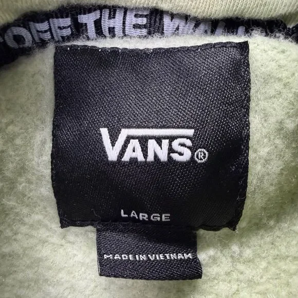 Vans Tie Dye Outfit 3 Piece Hoodie‎ Shirt Shorts Green White Youth M/L 12/14 - Picture 14 of 14